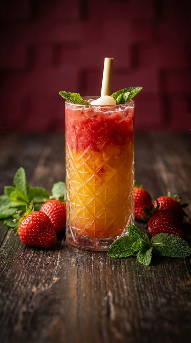 Strawberry Yakult Surprise